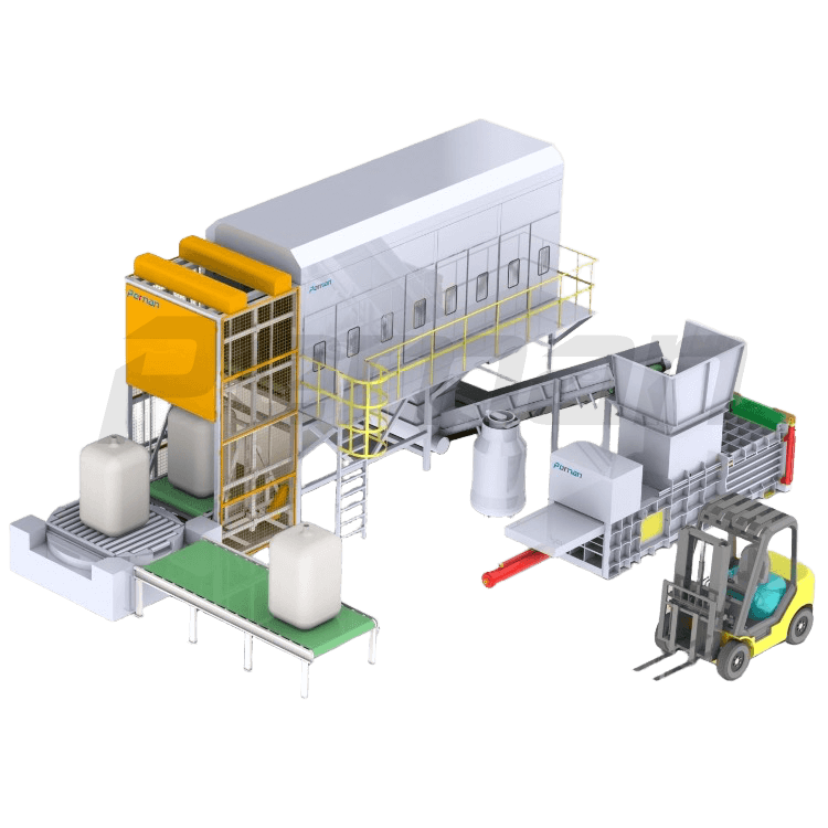 KBT-L全自動(dòng)連續噸袋拆包機