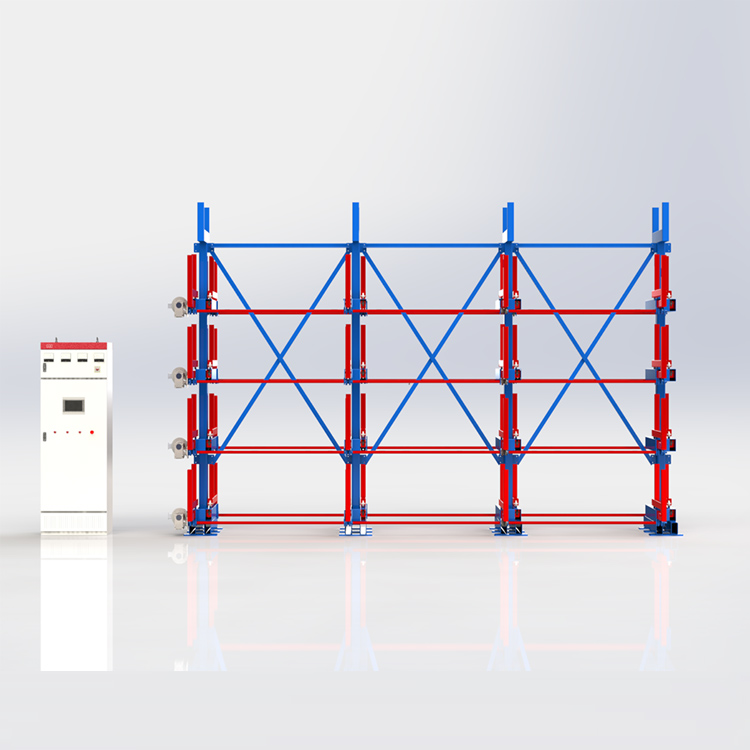 電動(dòng)式懸臂管材貨架